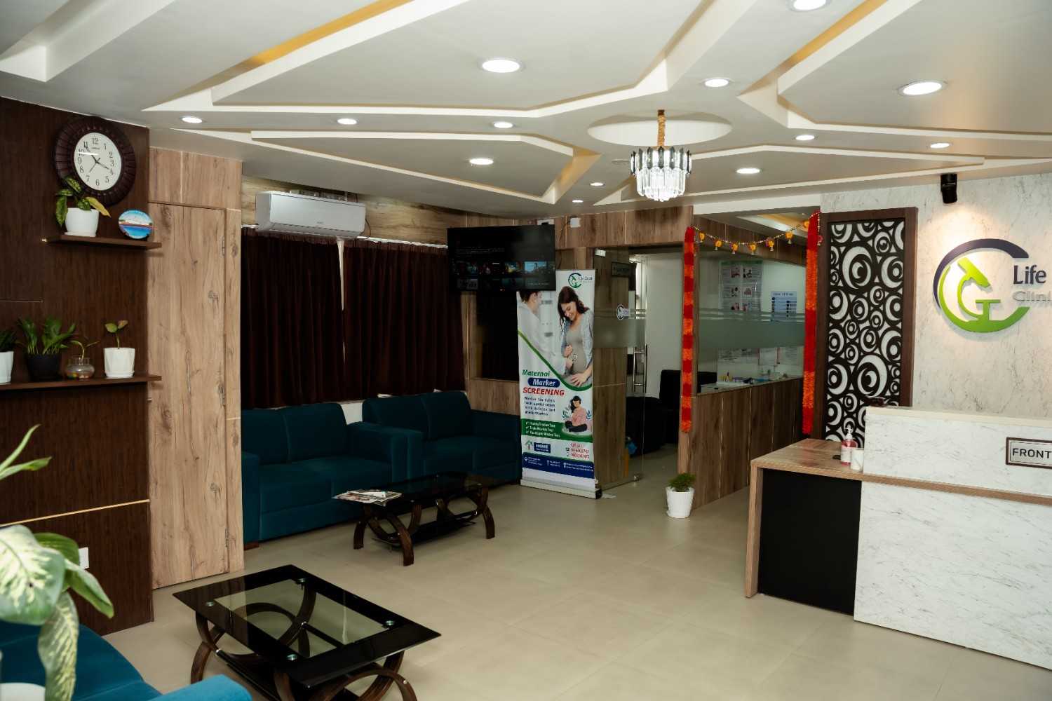 Life Quest Clinical Lab reception and waiting area